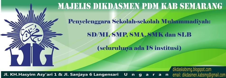 Majelis Dikdasmen PDM Kabupaten Semarang