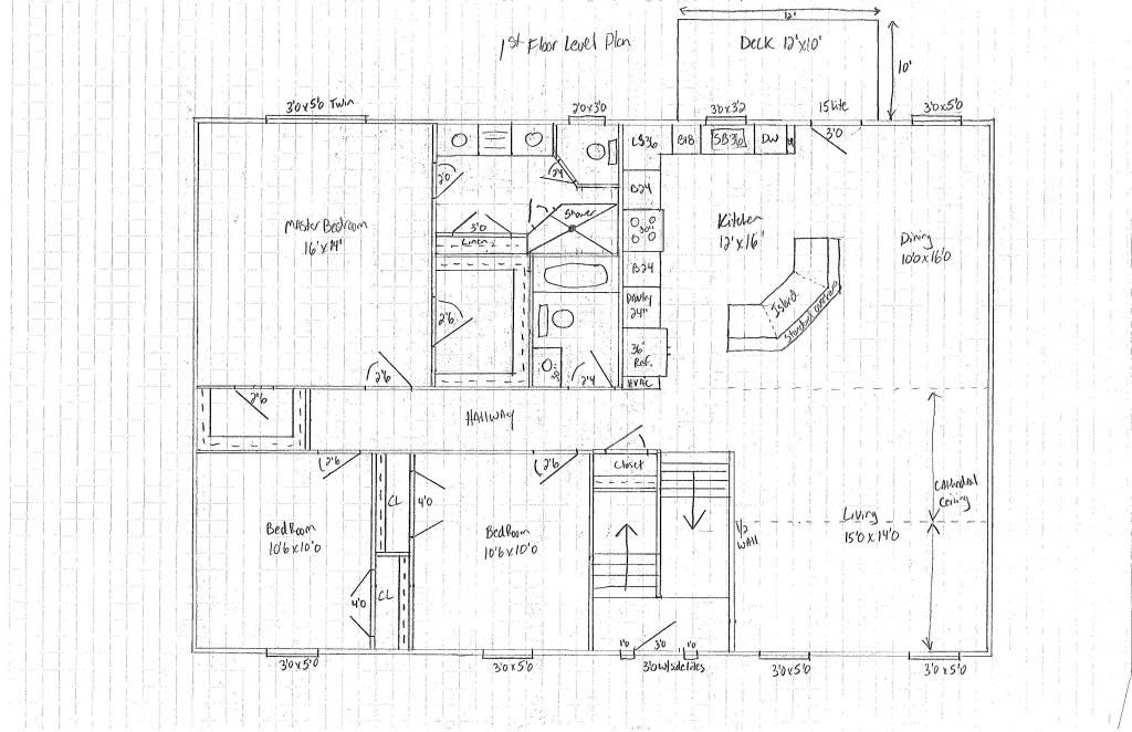 Standard SplitLevel House Floor Plans