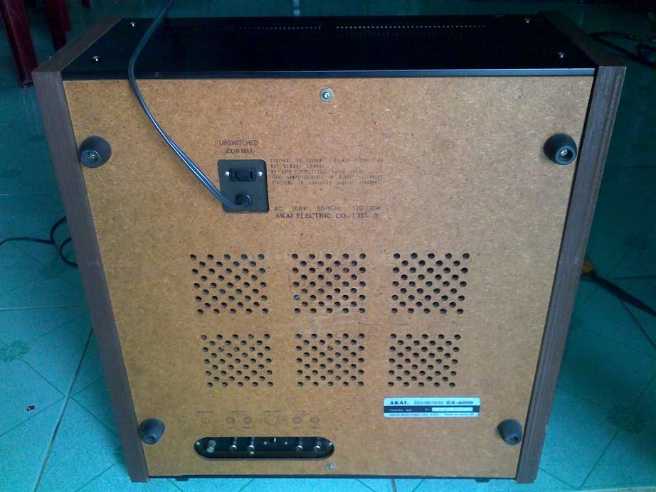 bán đầu băng cối akai GX-600d mới tinh - 11