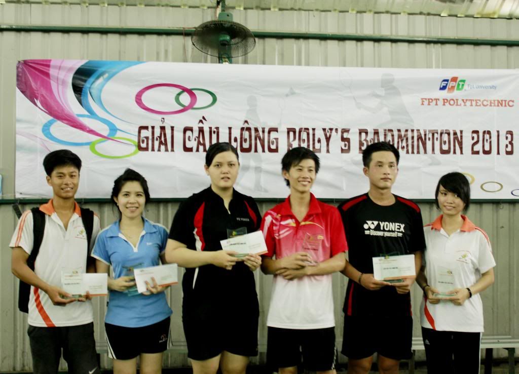 Giải Đôi nam nữ "Poly's Badminton 2013", FPT Mạng cá cược bóng đá
 Hồ Chí Minh