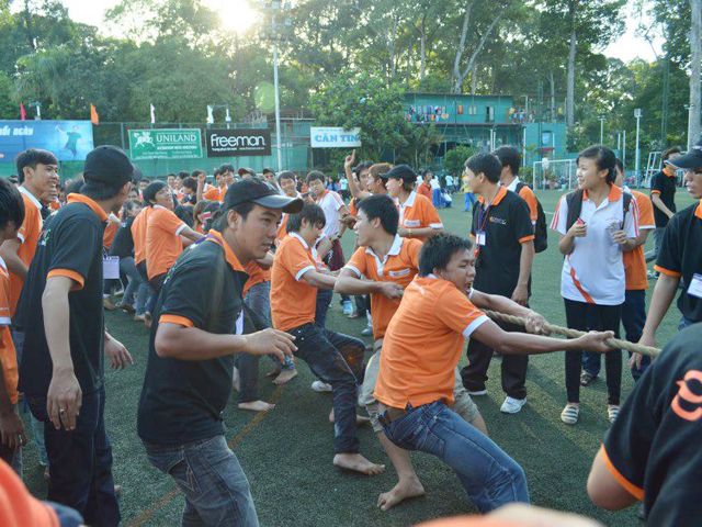 Giải Nhì cuộc thi kéo co Elympic 2012 của Cao đẳng thực hành FPT Mạng cá cược bóng đá
 Hồ Chí Minh.