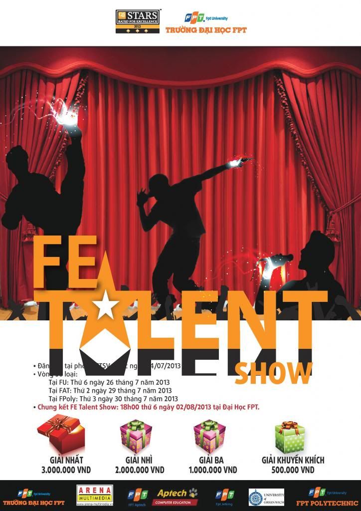 Cao đẳng thực hành FPT Mạng cá cược bóng đá
 tổ chức cuộc thi tài năng "FE Talent Show"