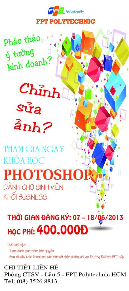 Khóa học Photoshop tại FPT Mạng cá cược bóng đá
 Hồ Chí Minh