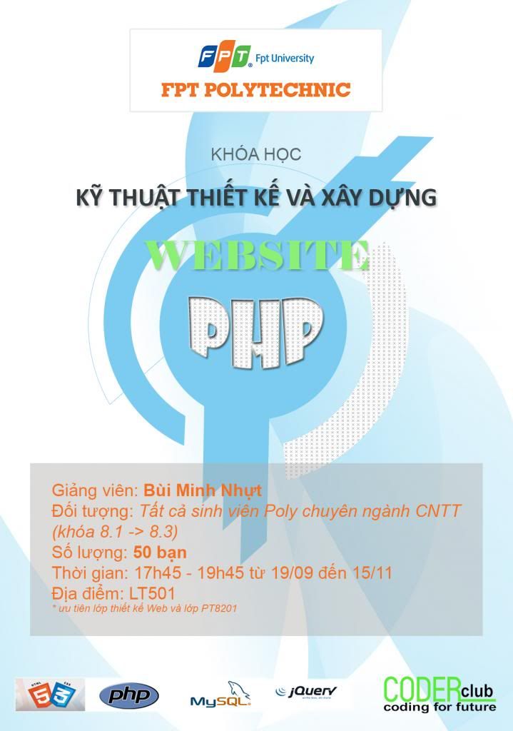 Khóa học "Kỹ thuật thiết kế và xây dựng Website", Cao đẳng thực hành FPT Mạng cá cược bóng đá
 Hồ Chí Minh.