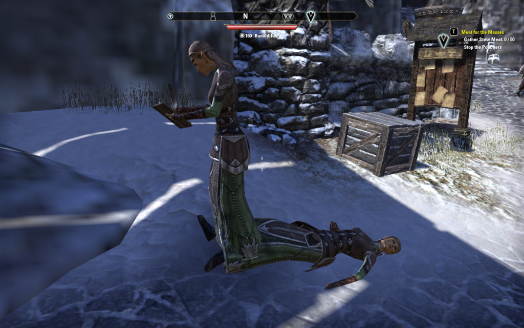 Murder victims' corpses hanging around too long? — Elder Scrolls Online