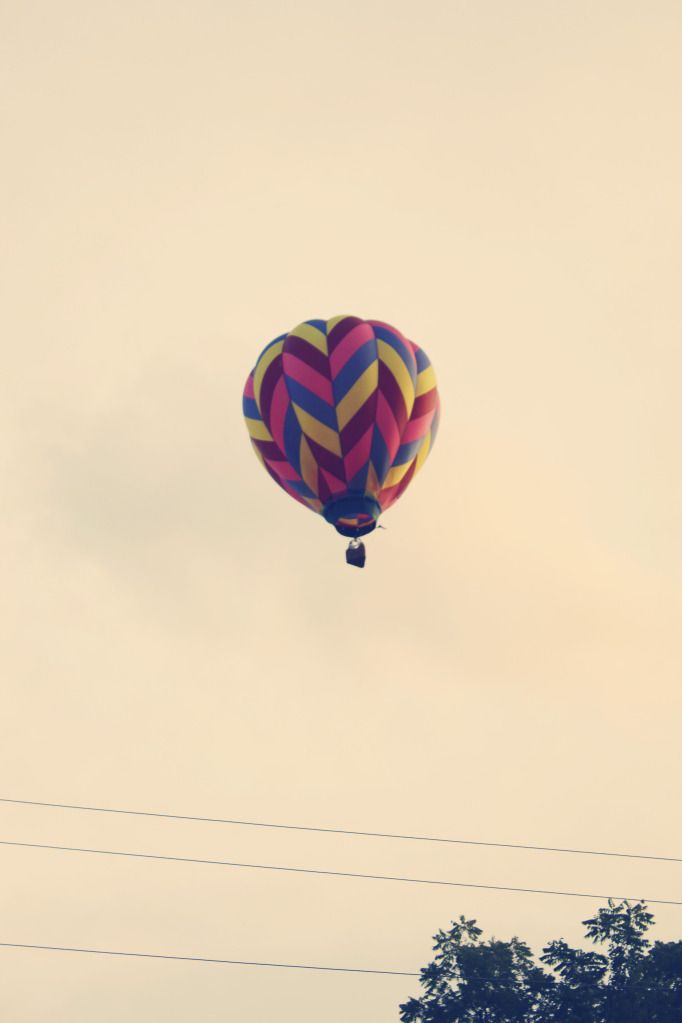 We Live Upstairs Sunday Balloon Ride