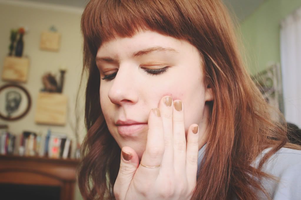 We Live Upstairs It Works in Real Life: Plum Lipstick as Blush Tutorial
