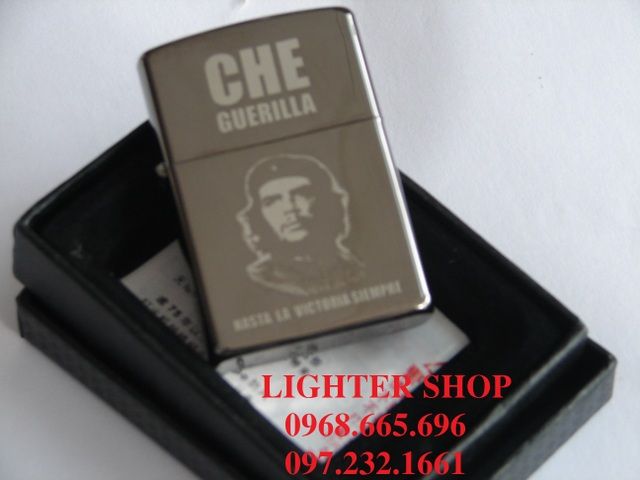 Bật lửa Zippo Che Guevara Classic | Bật lửa Shop mua bán các loại bật lửa độc đáo, zippo, dupont, honest diêm xăng, hộp quẹt tại Hà Nội