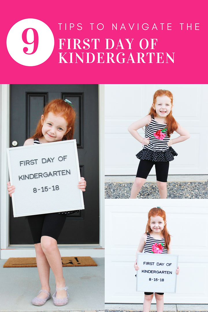 9 Tips to Navigate the First Day of Kindergarten