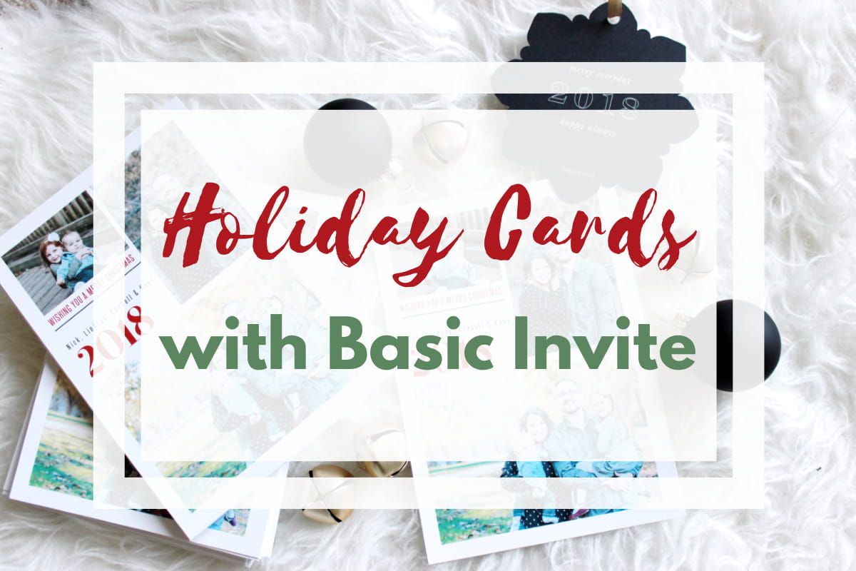Basic Invite Holiday Cards
