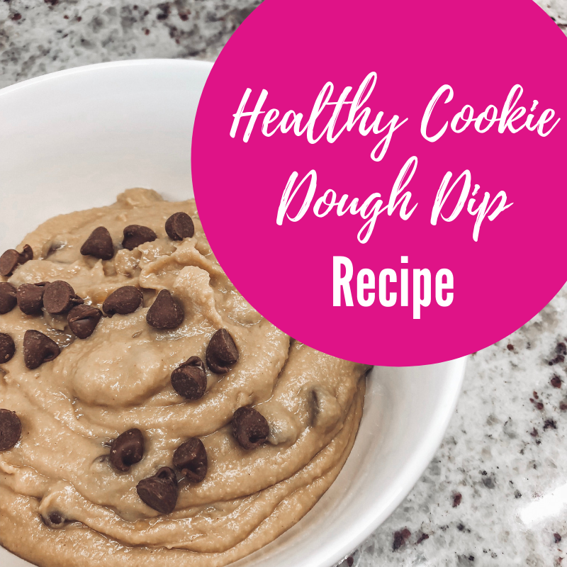 Healthy Cookie Dough Dip Recipe Pursuit of Pink