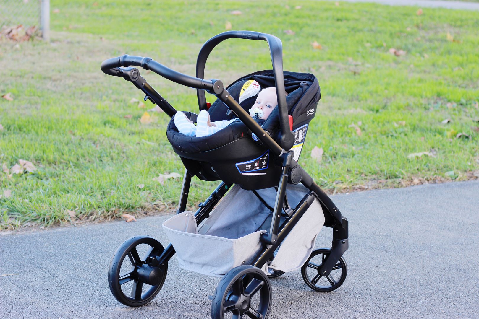 Britax B Ready Stroller with infant carseat