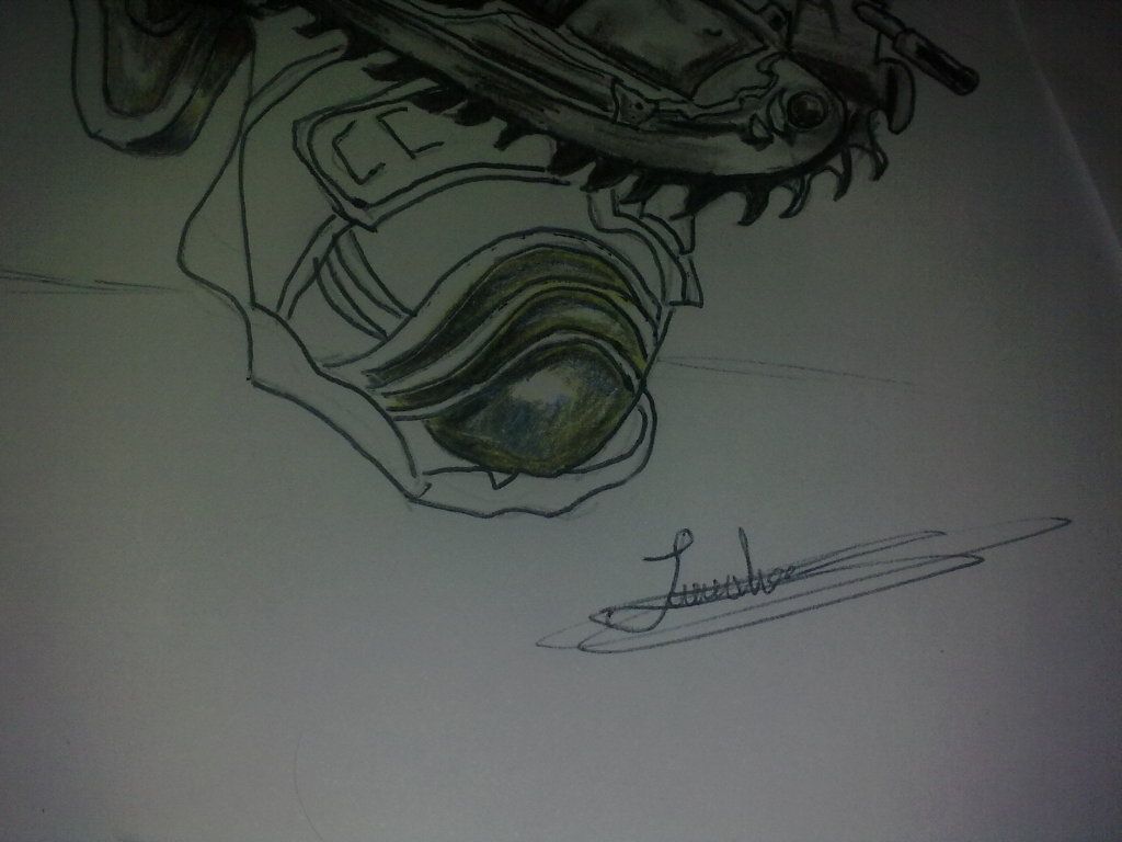 Dibujo De Marcus Fenix (Gear Of War) Dibujo De Marcus Fenix (Gear Of War)