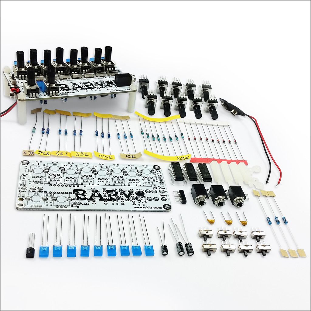 Baby 8 step sequencer electronic project kit by Rakit eBay