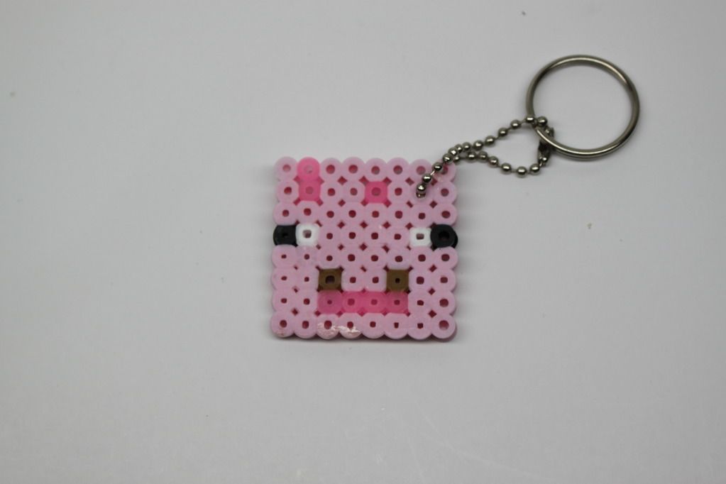 Perler Bead Pig