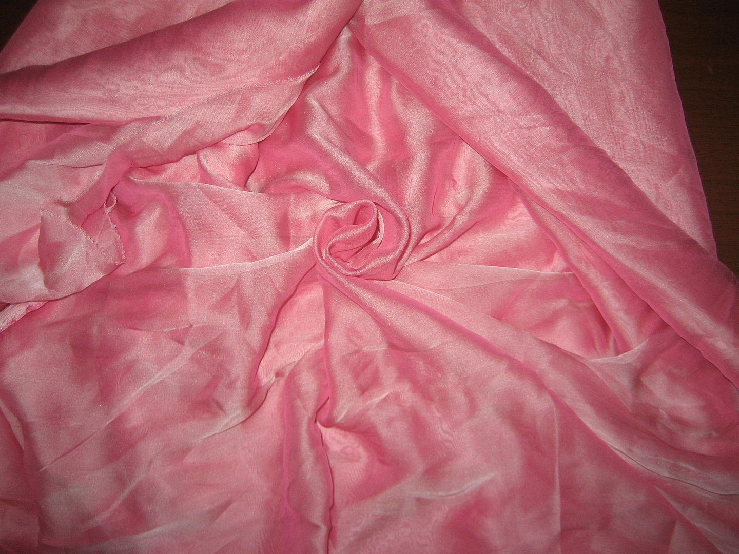 POLYESTER FABRIC Pink color 44"