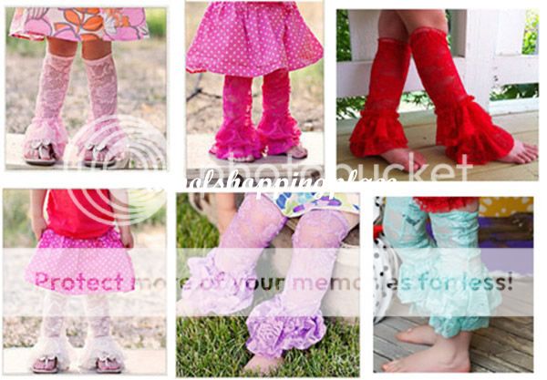 1pc Infant Kid Girl Baby Leggings Tights Socks Leg Warmers Stockings Ruffle Lace