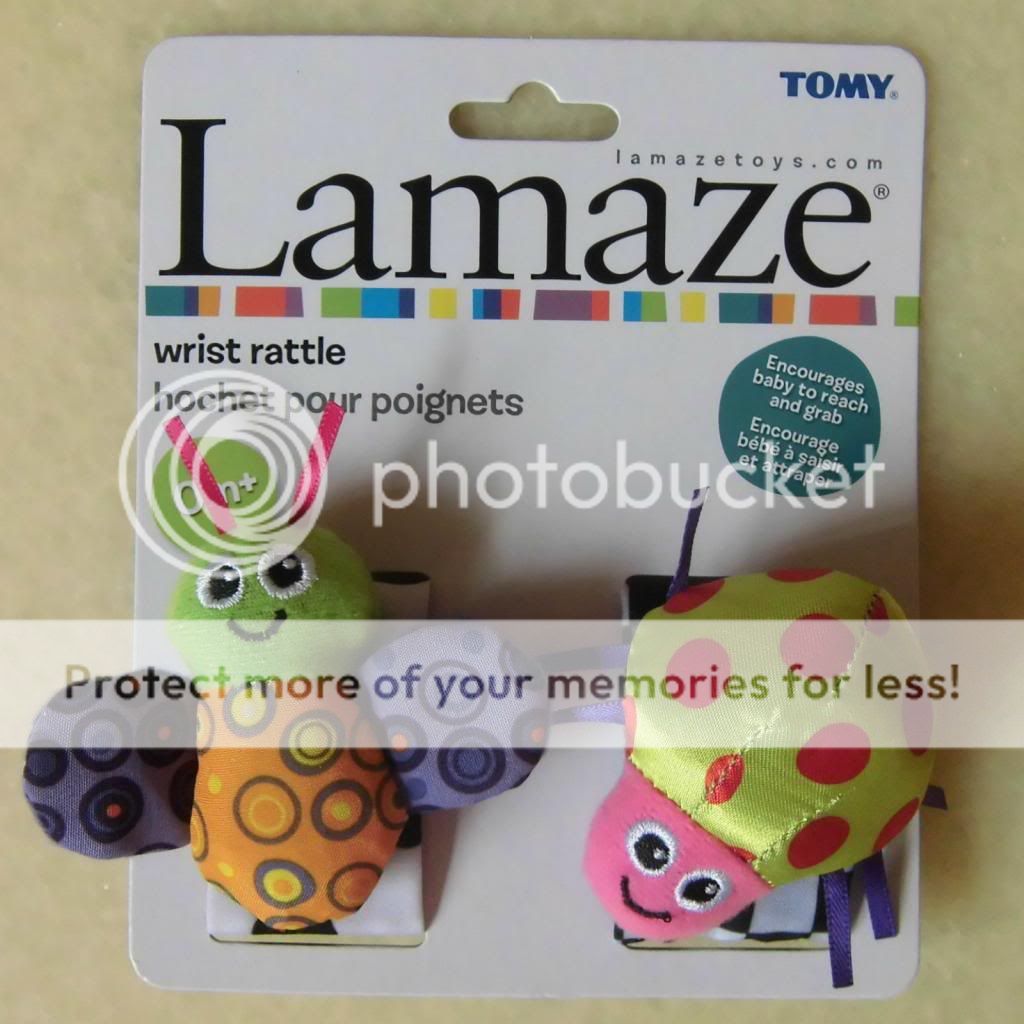 New Lamaze Wrist Rattle Watches Infant Baby Play Development Toys