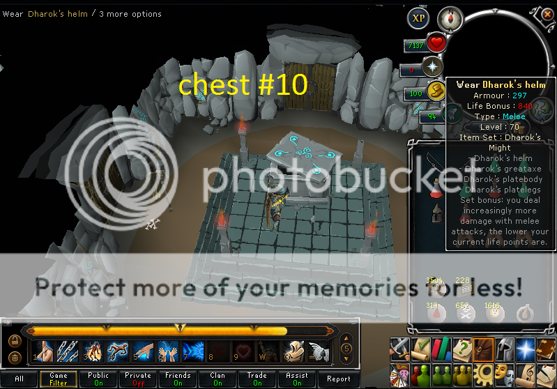 [RS3] 100 Barrows Chests, 1 Inventory. Single Achievements Zybez