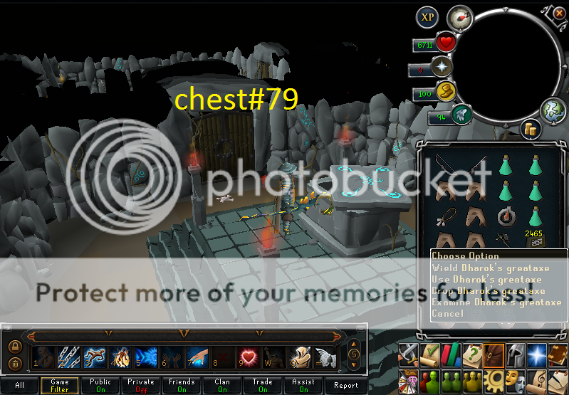 [RS3] 100 Barrows Chests, 1 Inventory. Single Achievements Zybez