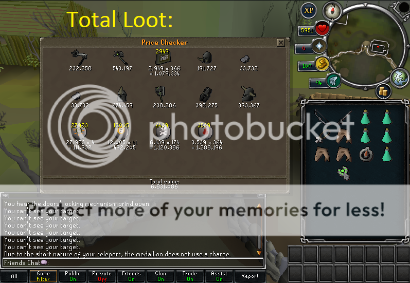 [RS3] 100 Barrows Chests, 1 Inventory. Single Achievements Zybez