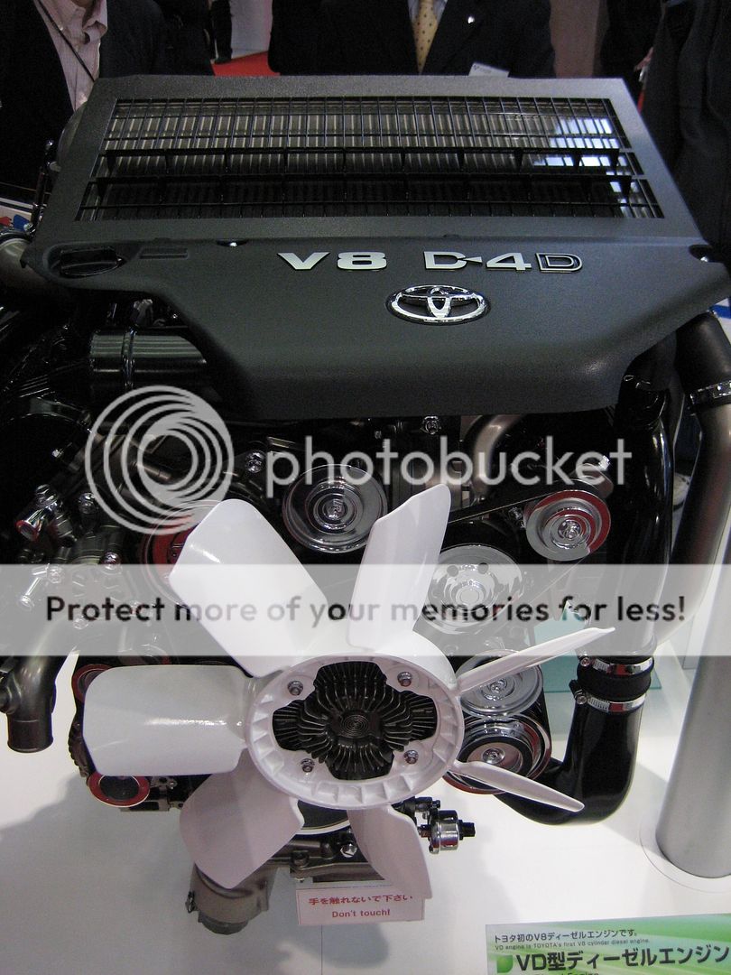 Toyota's V8 twin turbo diesel
